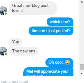 positive feedback for SEO content for a blog post